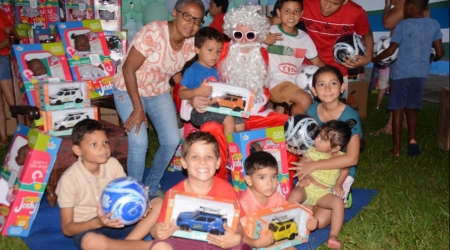 Entrega de Presente de Natal!!!