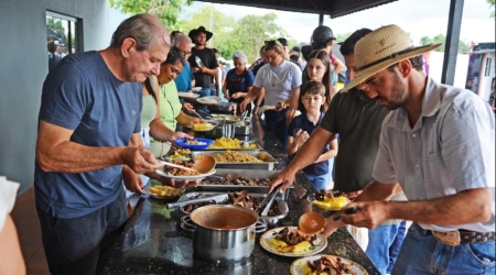 Almoço no 1ª Etapa do Circuito Norte de Laço (CNL)