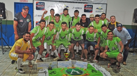 FINAL: 11º Campeonato Municipal de Futebol Society