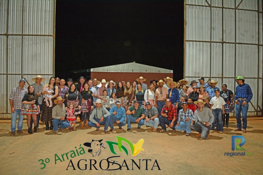 3º Arraiá da AgroSanta