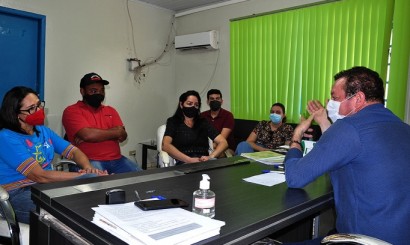 Prefeito parabeniza prefeito COOPERCAL
