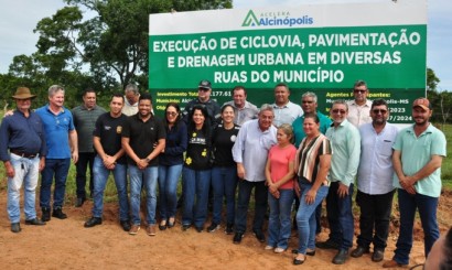 Prefeitura de Alcinópolis lança obras com mais de 2,8 milhões em recurso