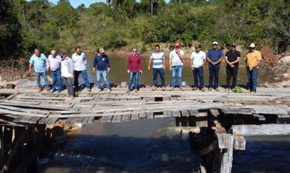 Ponte de Concreto Rio Jauru - Figueirão.